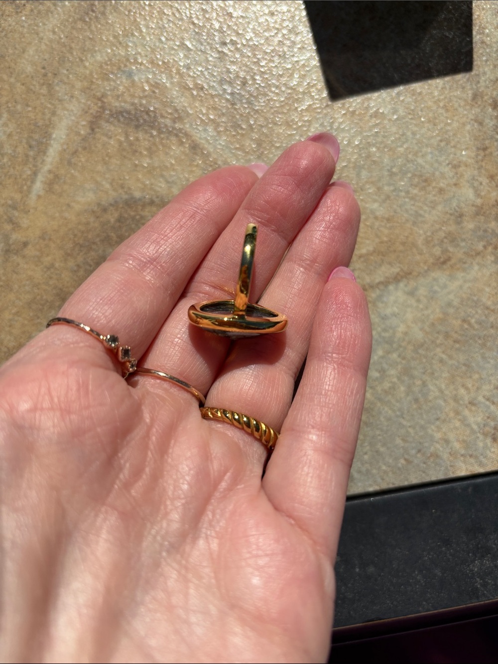 Labradorite ring - Picture 6 of 9